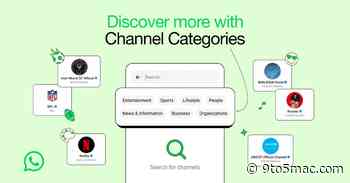 WhatsApp now lets users explore Channels by category