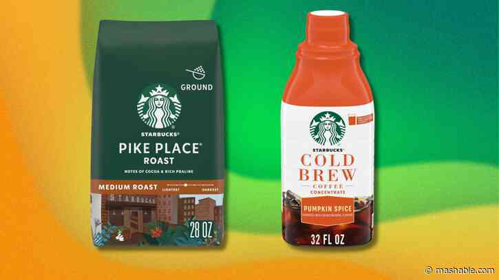 Save $10 on a $50 purchase of your favorite Starbucks coffee at Amazon