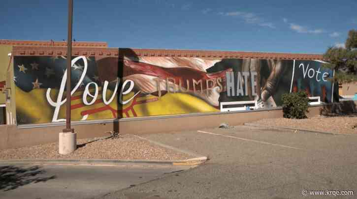New Mexico organization turns vandalism into message of positivity
