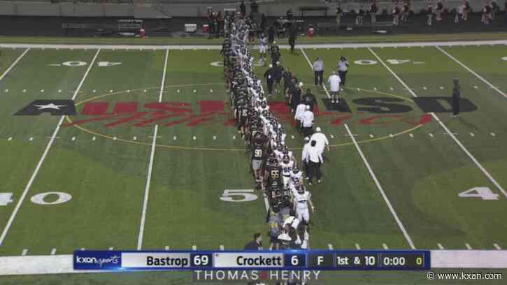 KBVO Game of the Week: Bastrop hammers Crockett 69-6