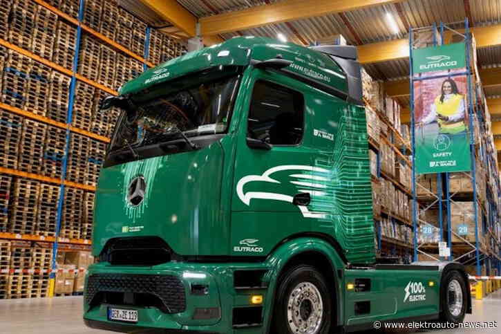 Eutraco elektrifiziert Logistikflotte