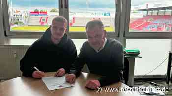 Erster Vertrag im Herrenbereich: Ex-Rosenheimer mit neuem Vertrag in Unterhaching