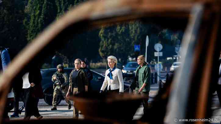 Von der Leyen will neue EU-Milliardenhilfen für Ukraine