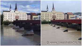 Aufatmen oder nicht? So ist die Hochwasser-Lage in Wasserburg und die Prognose für diese Woche
