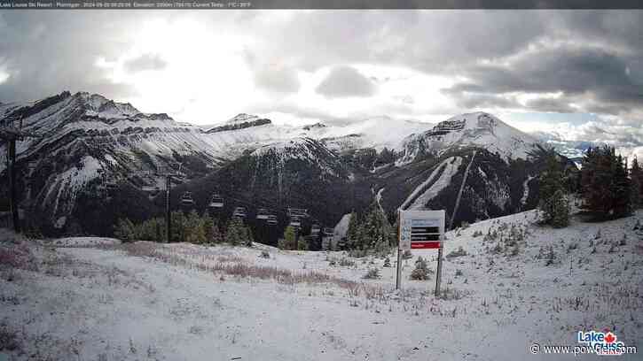 Canadian Ski Resorts Leaps Into Winter With Summer Snowfall