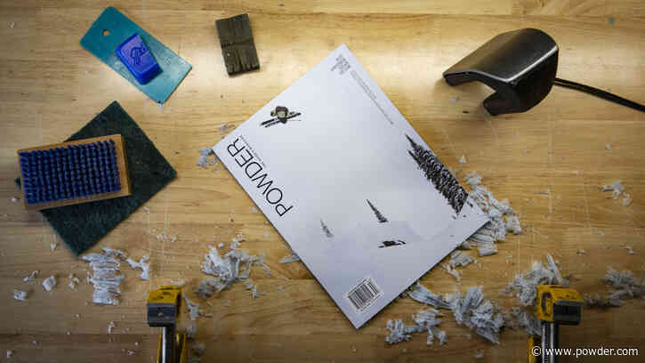 Sammy Carlson Featured on Cover of POWDER's 'Not Another Gear Guide'
