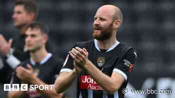 Notts County midfielder Edwards out 'until Christmas'