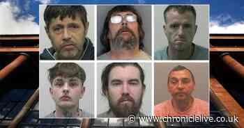 The faces of people who appeared in North East courts following stabbings and knife crime