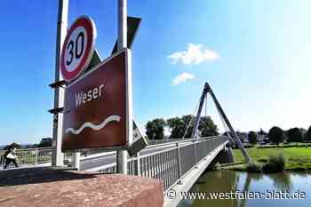 Bürger besorgt: Schon wieder Risse in der Höxteraner Weserbrücke