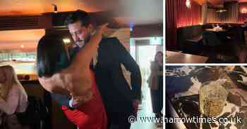 I had dinner in  a Covent Garden restaurant where tango dancers twirl between tables