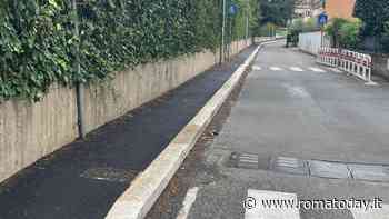 A Vitinia arriva un nuovo marciapiede per mettere in sicurezza i bambini della scuola