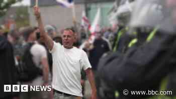 Fathers who took sons to asylum hotel riot jailed