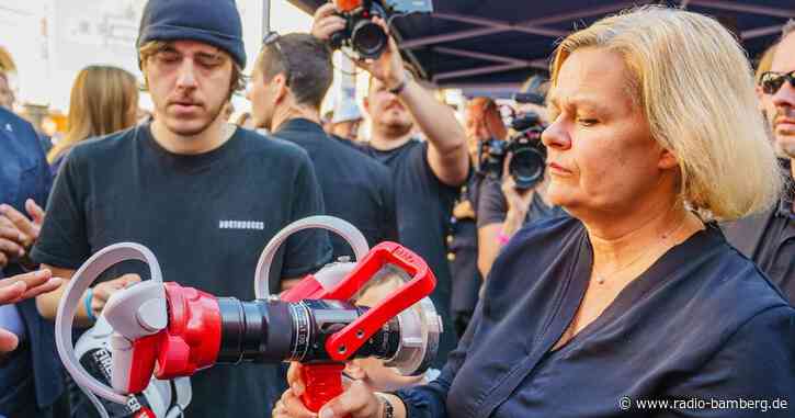 Bevölkerungsschutz: Faeser wirbt für neues Bewusstsein