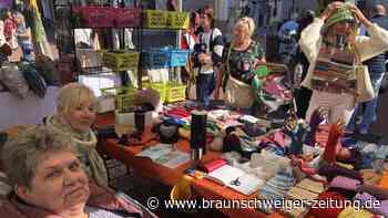 Strick und Stroh verfangen auf Gifhorns sonnigem Herbstmarkt