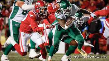 Saskatchewan Roughriders hold off the Calgary Stampeders 37-29