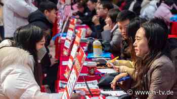 Wert steigt wieder deutlich an: China bekommt Jugendarbeitslosigkeit nicht in den Griff