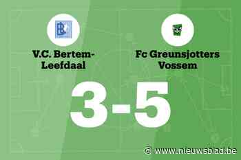 Vossem B verslaat Bertem-Leefdaal B