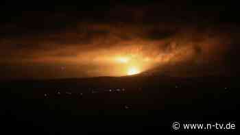 "Dutzende" Kampfjets beteiligt: Israel fliegt "umfassenden" Angriff im Südlibanon