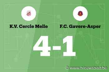 Quipor maakt twee goals voor Cercle Melle in wedstrijd tegen FC Gavere-Asper