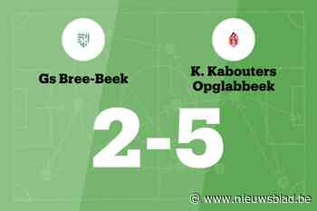 Opglabbeek wint voor de vierde keer op rij