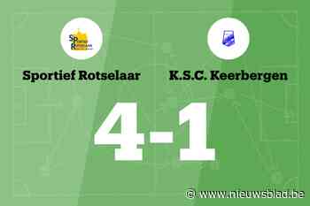 Rotselaar B boekt overtuigende zege tegen SC Keerbergen