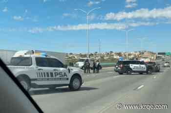 Traffic resumes on westbound I-40 after crash