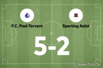Paal-Tervant B wint tegen Sp. Aalst door treffers van Boufous