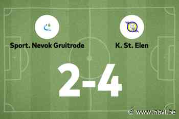 St. Elen B wint sensationeel duel tegen Gruitrode B