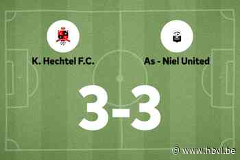 Hechtel deelt thuis de punten met As-Niel