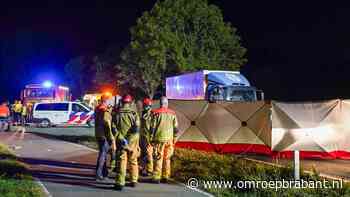 Automobilist komt om het leven bij botsing met een vrachtwagen