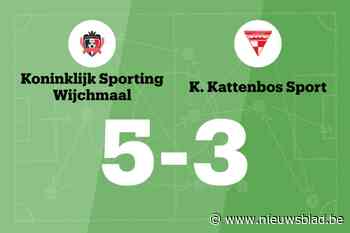 Wijchmaal verslaat Kattenbos na hattrick K. Vanhove