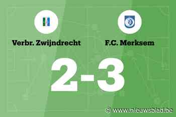 FC Merksem B wint uit van V. Zwijndrecht B, mede dankzij twee treffers De Bremaeker