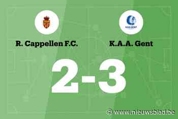Jong AA Gent wint uit van Cappellen FC