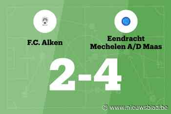 E. Mechelen a/d Maas B wint spektakelwedstrijd van FC Alken