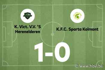T. Caelen leidt s Herenelderen langs Sp. Kolmont