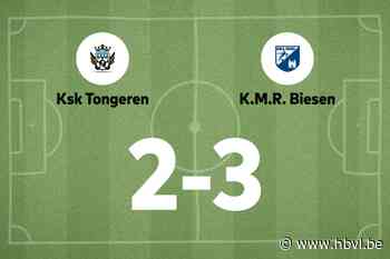 KMR Biesen B wint uit van SK Tongeren B, mede dankzij twee treffers Stieners