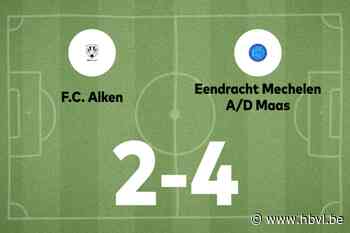 E. Mechelen a/d Maas B wint spektakelwedstrijd van FC Alken