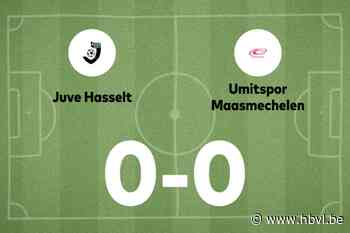 Duel tussen Juve Hasselt en Umitspor blijft doelpuntloos