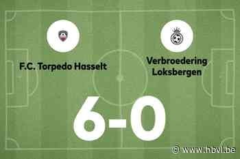 Torpedo Hasselt B in goede vorm na weer een overwinning