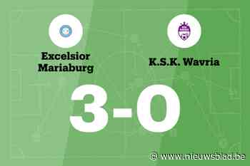 Excelsior Mariaburg wint duel tegen Wavria