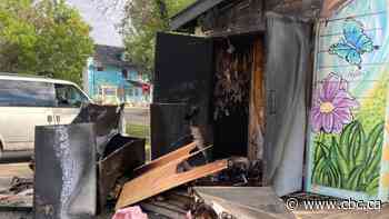 Organizer 'devastated' after fire damages Cathedral community fridge