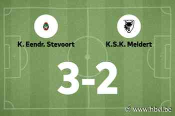 Knuts maakt twee goals voor Stevoort in wedstrijd tegen Meldert
