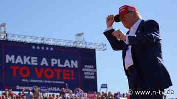 "Würde es gerne tun, aber ...": Trump bleibt beim Nein zu zweitem TV-Duell