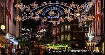Date set for Christmas light switch on 'one of Britain's best high streets' in London