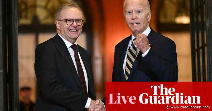 China ‘testing us’ in Pacific, Biden tells Quad leaders – as it happened