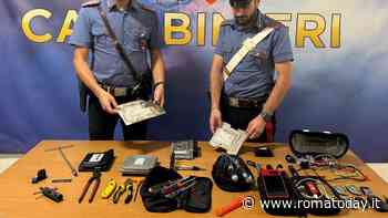 In auto con arnesi da scasso. Coppia di San Cesareo fermata dai carabinieri