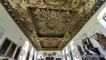 Historischer Zedernsaal im Fuggerschloss Kirchheim öffnet nach Jahren wieder