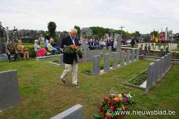 Eresaluut aan de slachtoffers van Wereldoorlog II en aan de mensen die ervoor zorgen dat we hen niet vergeten