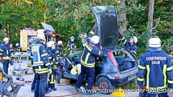 Hauptübung in Calw: Feuerwehrleute meistern herausforderndes Szenario