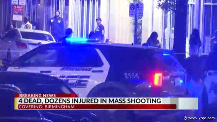Mass shooting kills 4, wounds 18 in Birmingham, Alabama